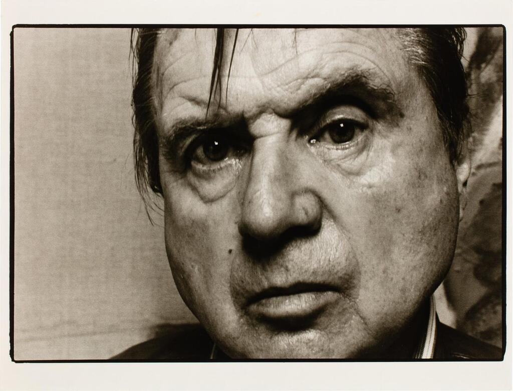 Francis Bacon Taken in his Studio