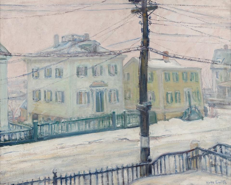 Congdon Street, Providence - Winter