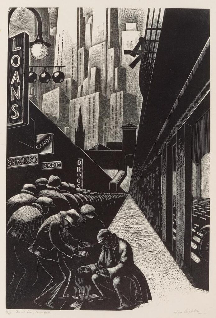 Bread Line, New York