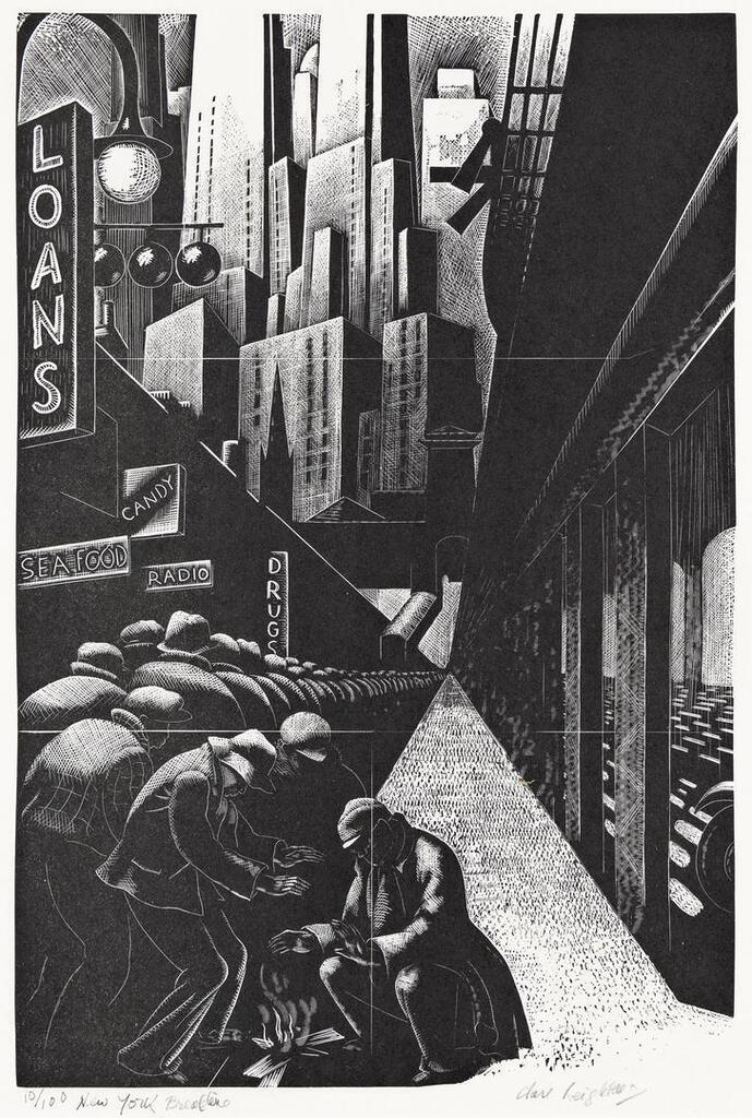 Bread Line, New York