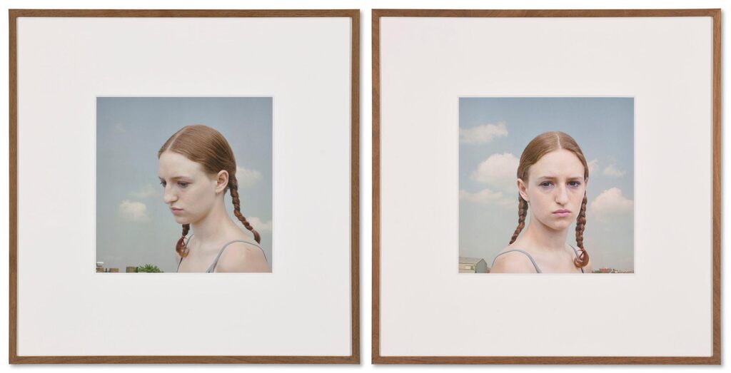 (i) Portrait of a Girl 1; (ii) Portrait of a Girl 2