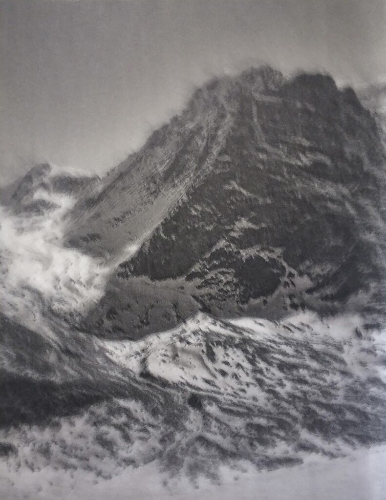 Glaciated Mountain Study - No. 107