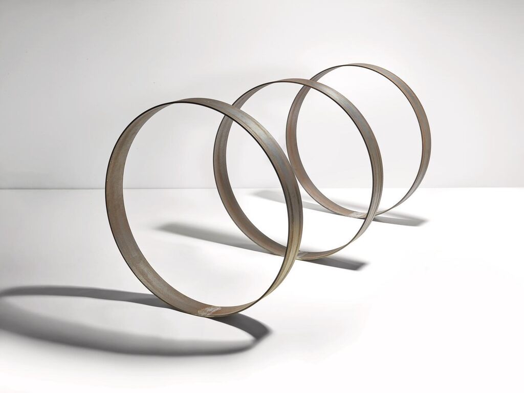 Three Steel Rings from The Shortest Distance Between Two Points Series