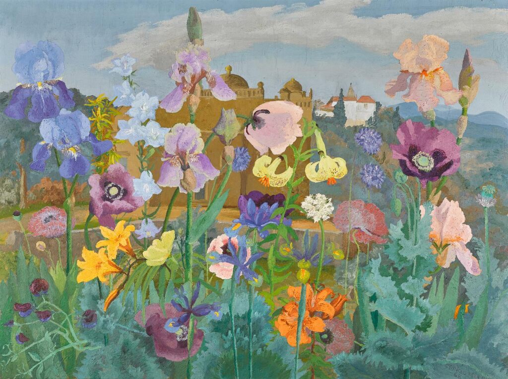 Flowers in a Portuguese Landscape