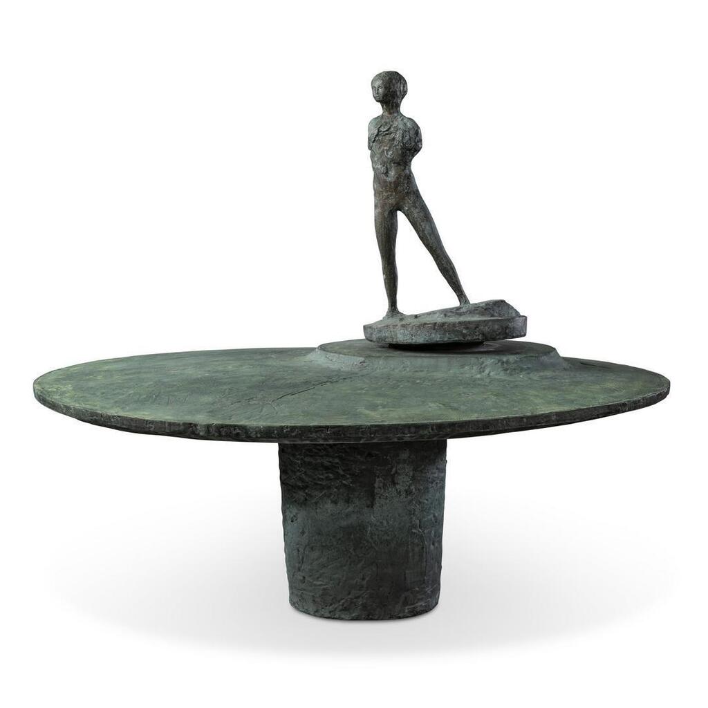 Girl on a Round Base