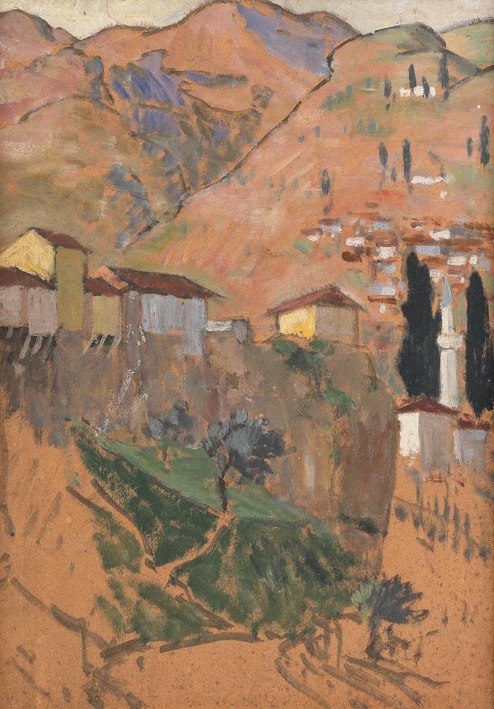 Ravine with Houses, Broussa