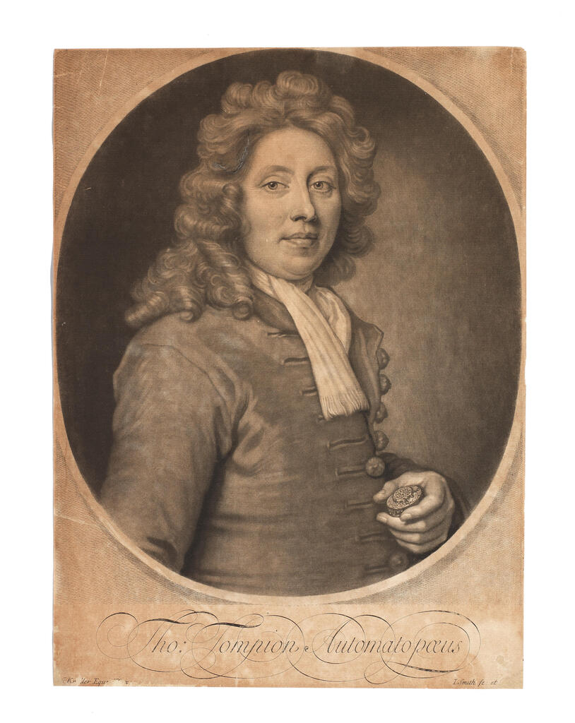 Thomas Tompion Print portrait