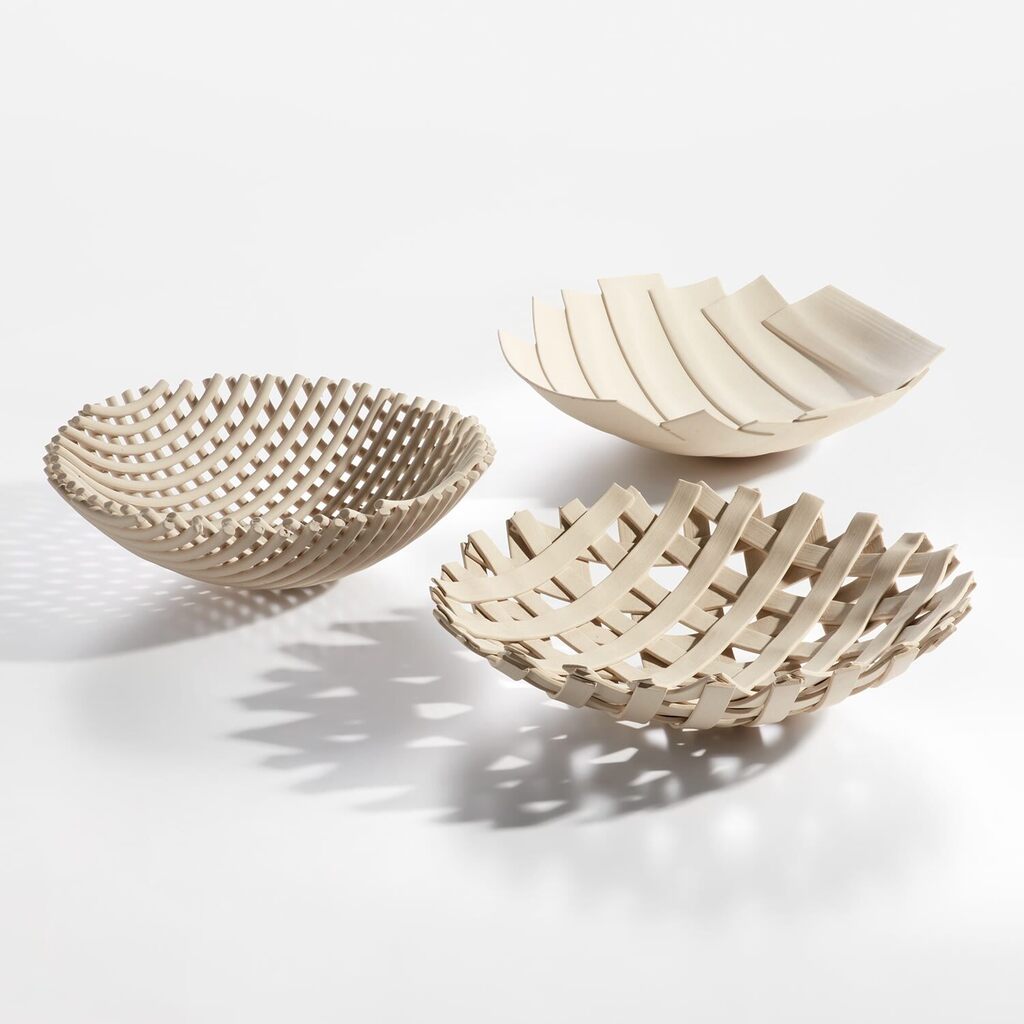 Three bowls, from the "Samos" series
