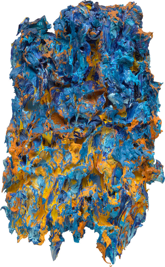 Eurokopf (Gold-Blau)