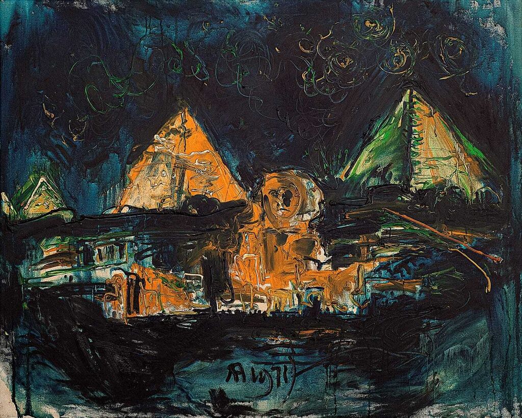 Sphinx & Pyramids