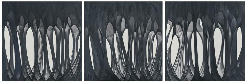 Walking Spirits IV, V and VI (from Inequalities series), 2018-2019
