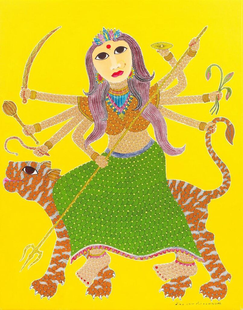 Untitled (Rechristened Durga, the Mother Goddess)