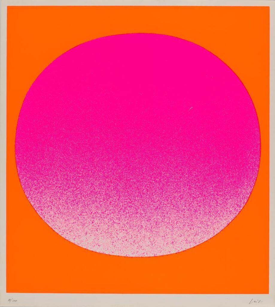 One Plate, from Color in the Round Portfolio