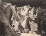 Grindelwald Oberer Gletscher [Glacier supérieur du Grindelwald]. Alpes suisses, c. 1880.