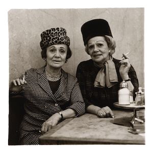 Diane Arbus (1923-1971); Two Ladies at the Automat, NYC;