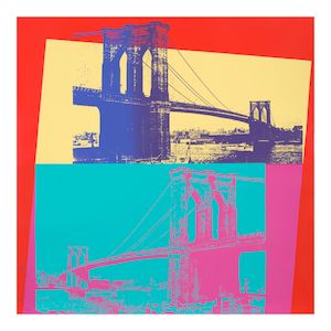Andy Warhol (1928-1987); Brooklyn Bridge;