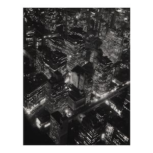 Berenice Abbott (1898-1991); New York at Night;