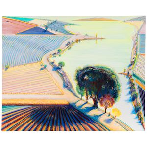 River Sides 23 1/2 x 30 in (59.7 x 76.2 cm) (Painted in 1997-1998)