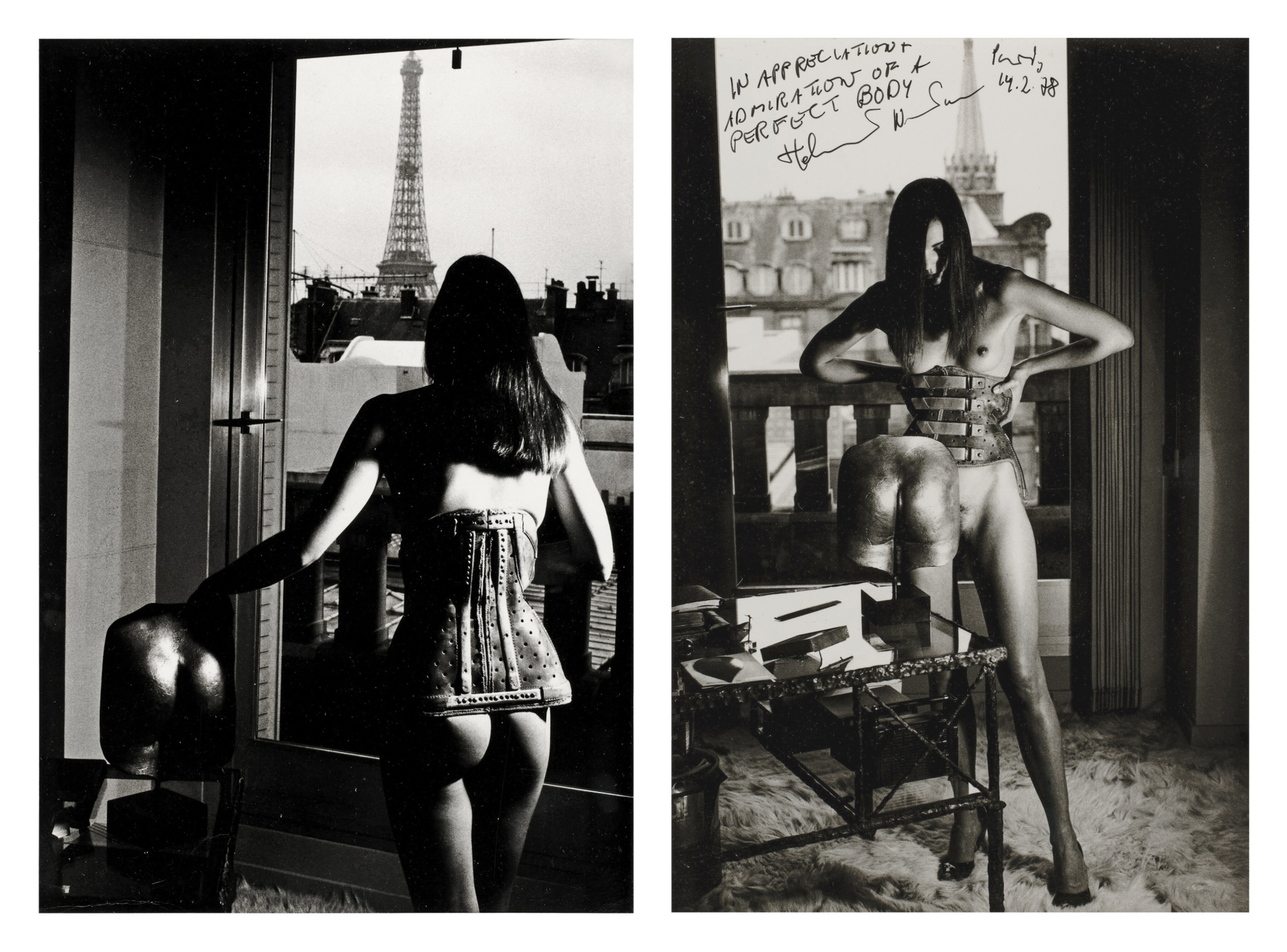 Susy Dyson, 55 Quai Voltaire, Hommage a Bellmer (2 Photographs)
