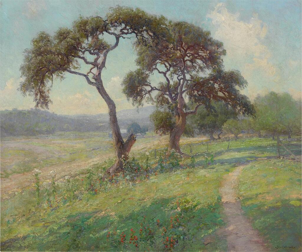 Untitled (Texas Hill Country Landscape)