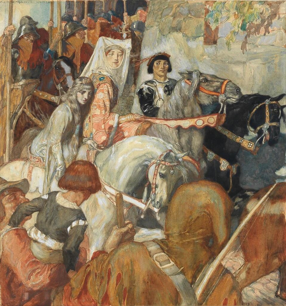 The procession