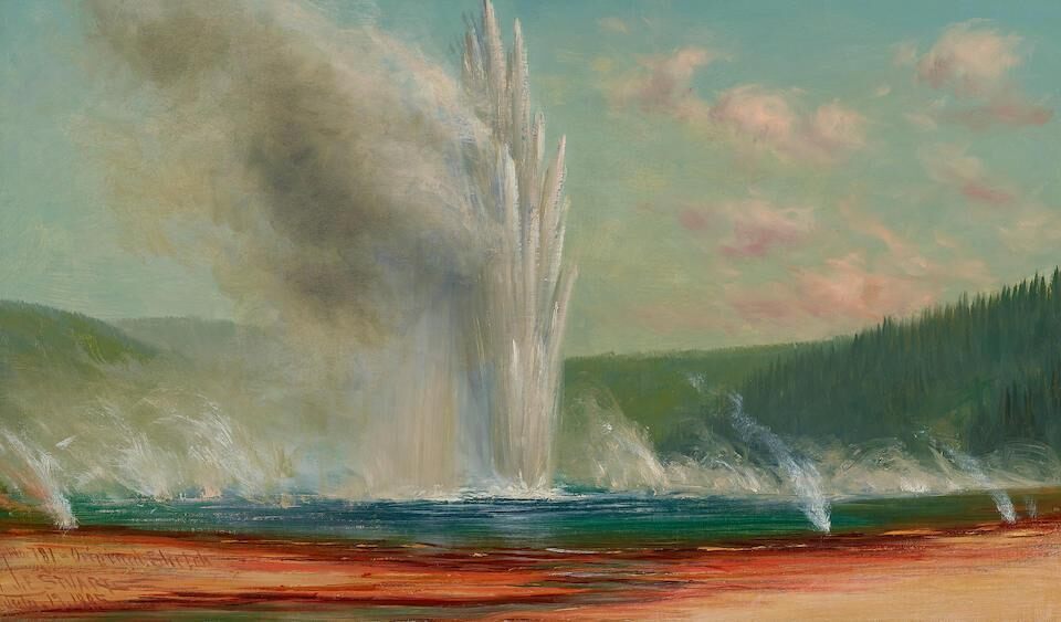Excelsior Geyser or Hell's Half Achre (sic)
