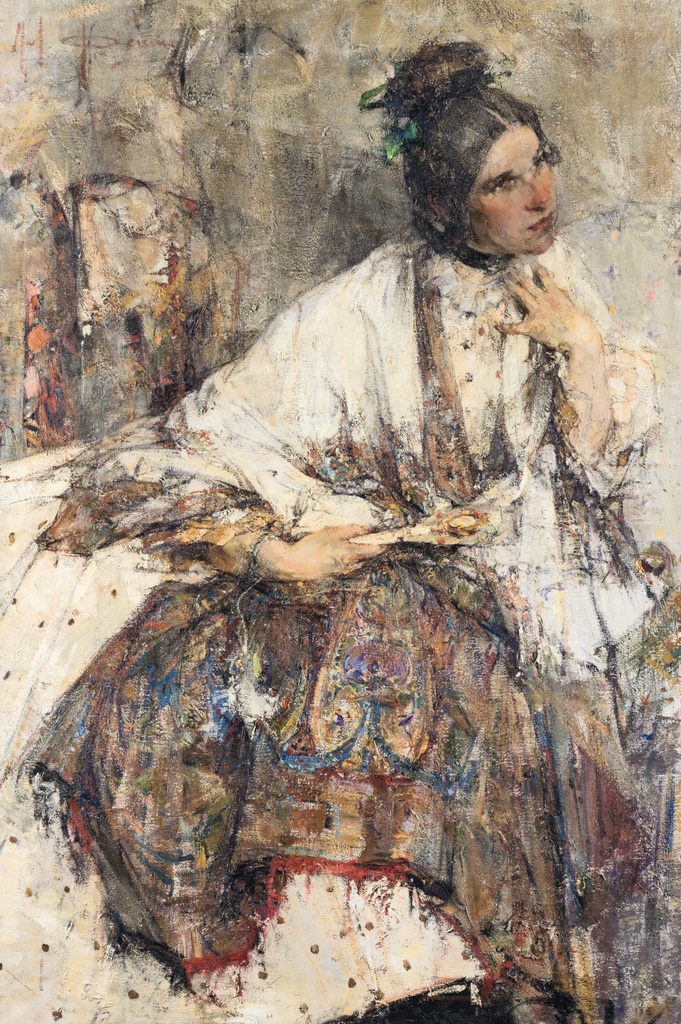PORTRAIT OF NADEZHDA SAPOZHNIKOVA