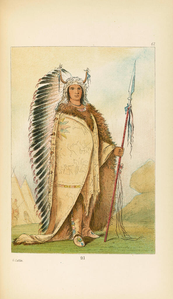 CATLIN, GEORGE. 1796-1872.