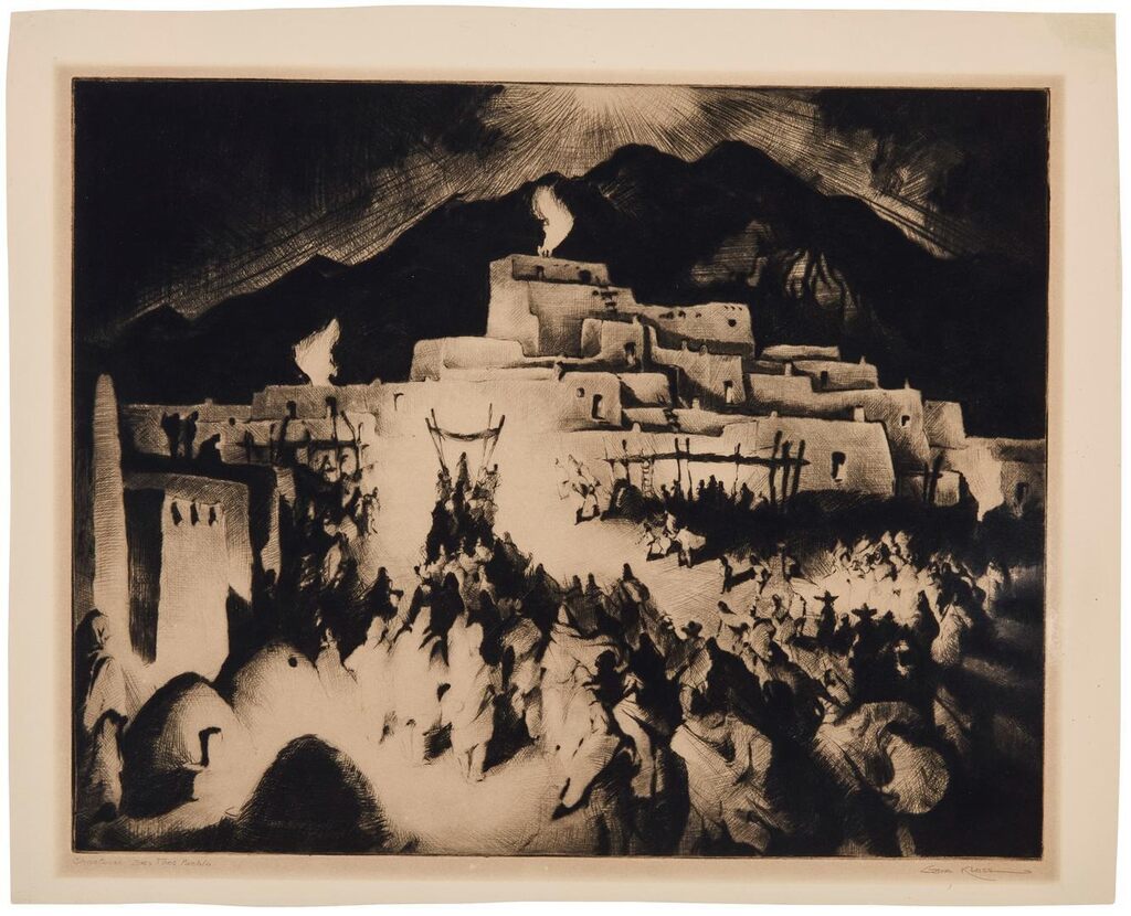Christmas Eve-Taos Pueblo