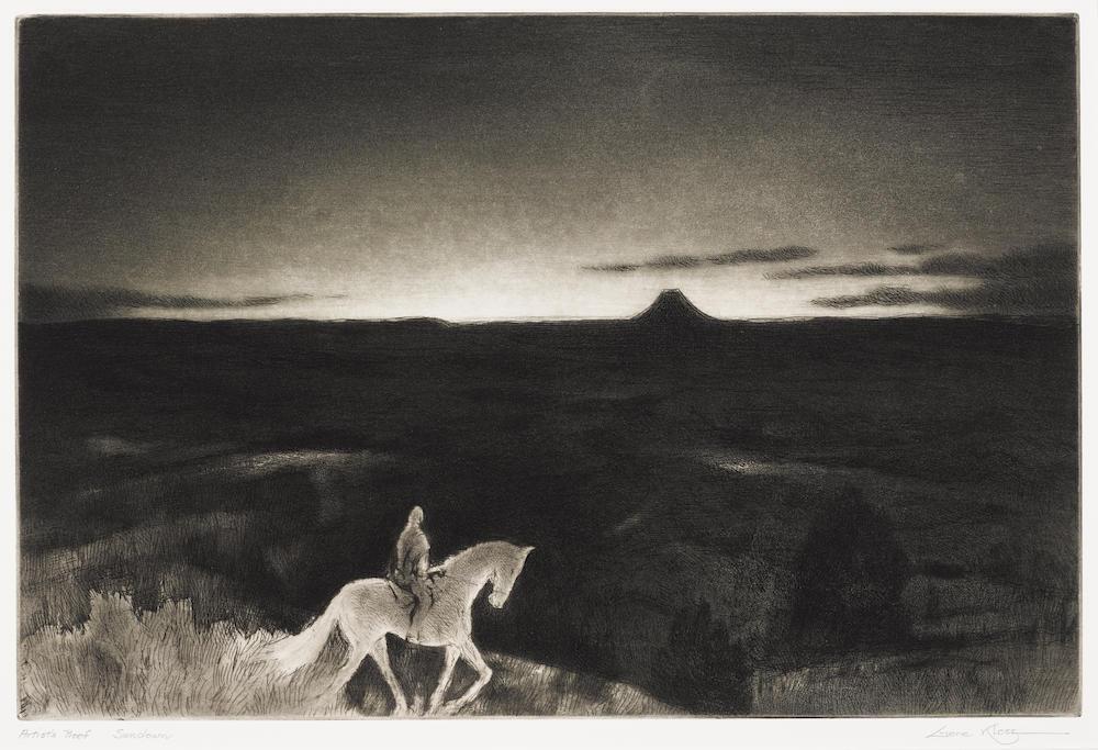 Sundown; Rabbit Hunters on The Way (Kloss 517; 545), ; 1973