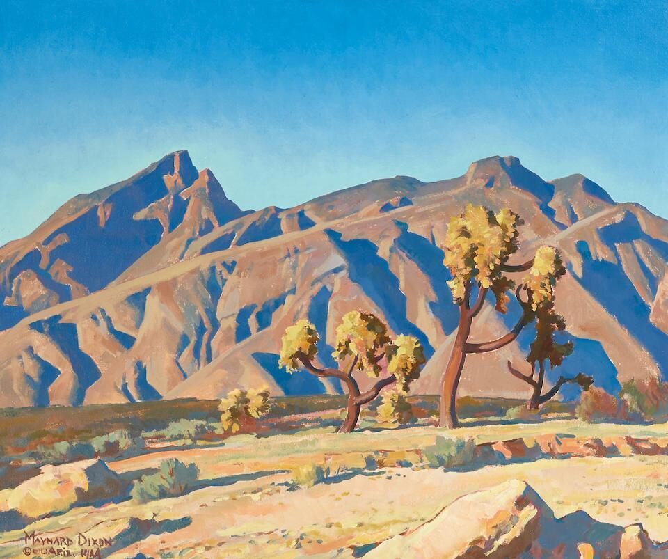 Chollas Against the Mountains