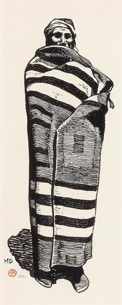 Navajo in Chief's Robe