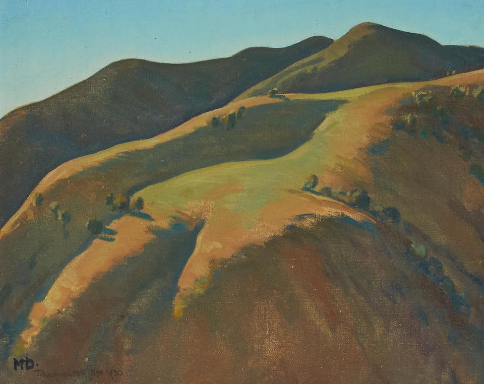Tehachapi Mountains (Study for Deer Heaven)