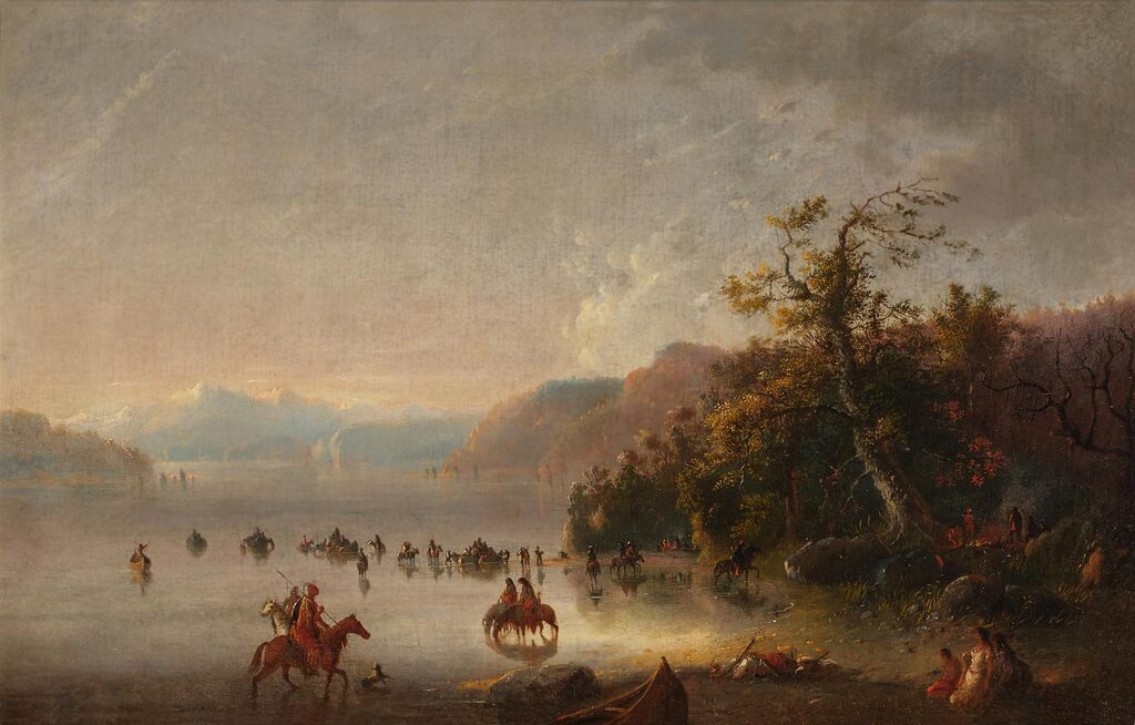 Landscape with Snake Indians