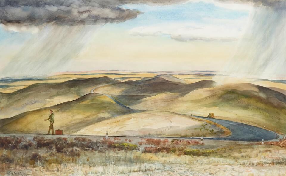 Alone on Border Hill
