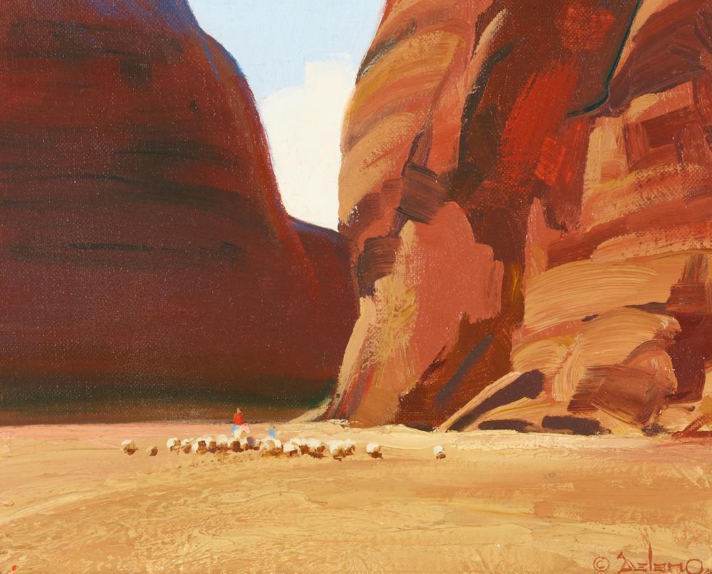 Canyon Scene (Canyon de Chelly)