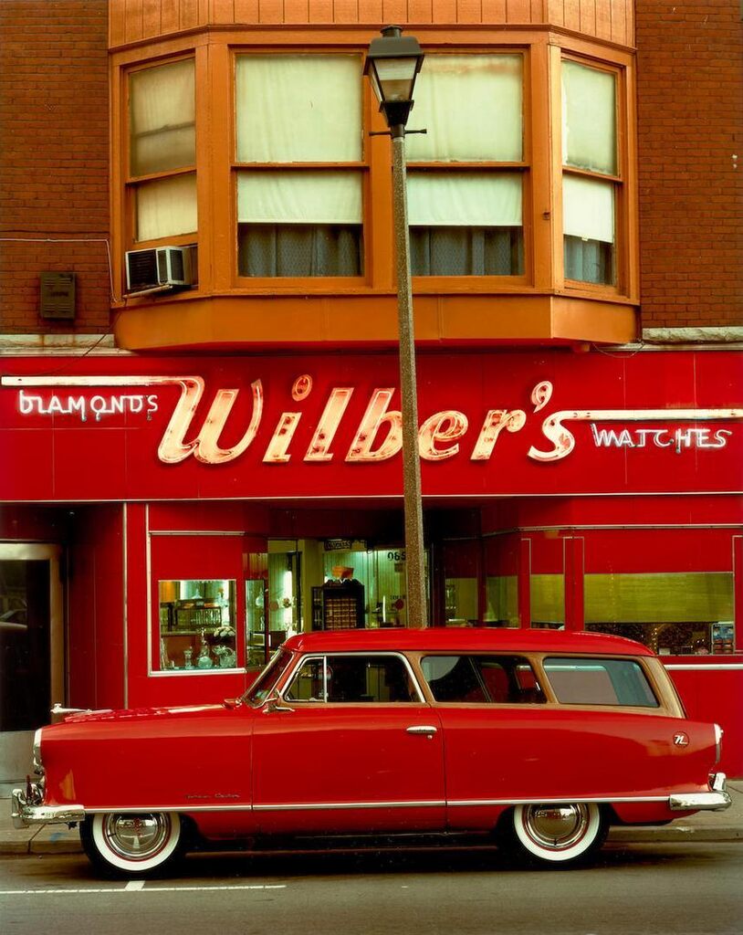 1953 Nash Rambler, Wilber's Jewelers, Johnson City, New York (from 'Dinosaurs and Dreamboats')