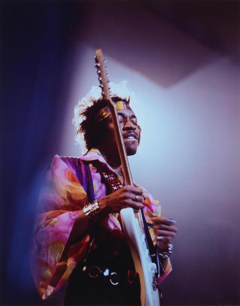 Jimi Hendrix at The Royal Albert Hall, London