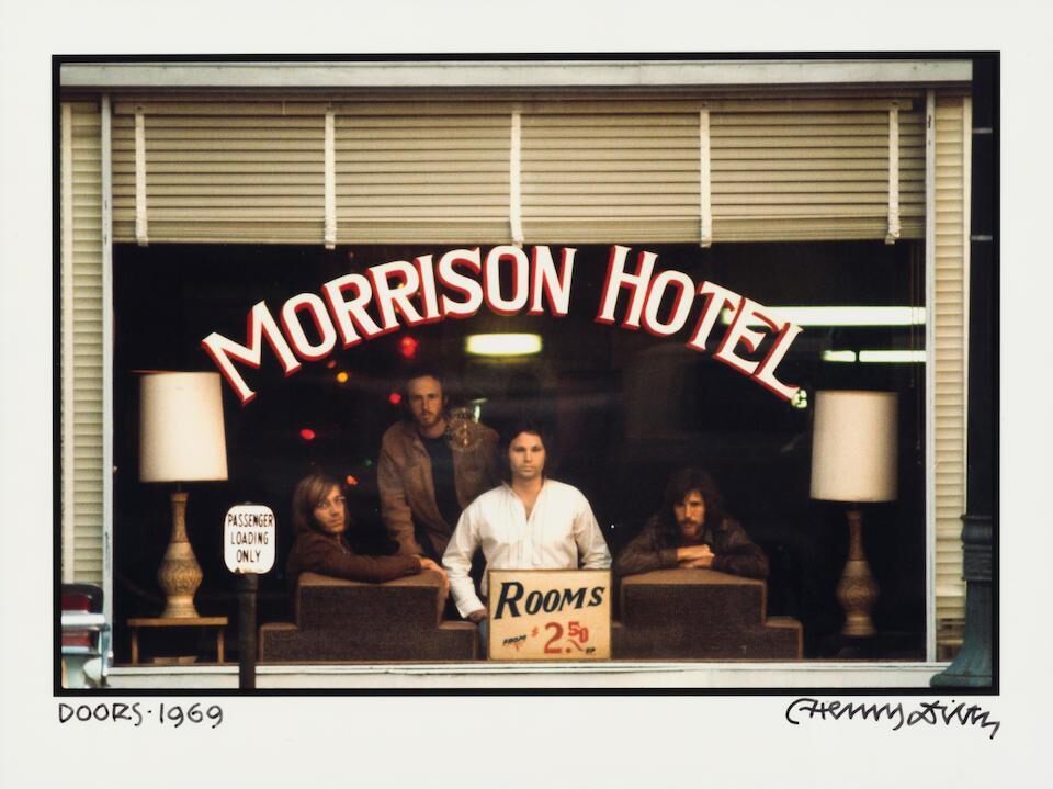 The Doors, Morrison Hotel Album cover
