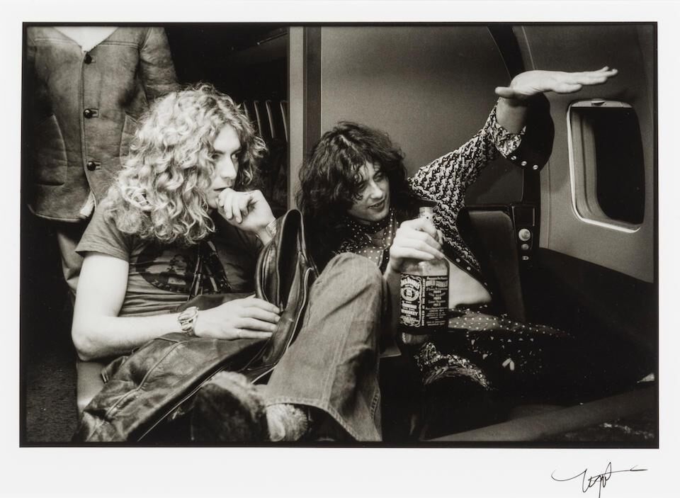 Robert Plant and Jimmy Page on Starship