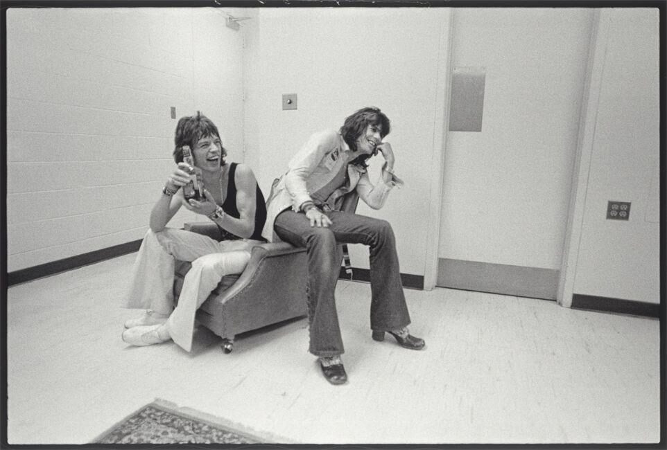 ”Mick Jagger Keith Richards 'Laugh' 1972 US Tour”, 1972