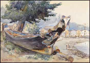 War canoe, Alert Bay