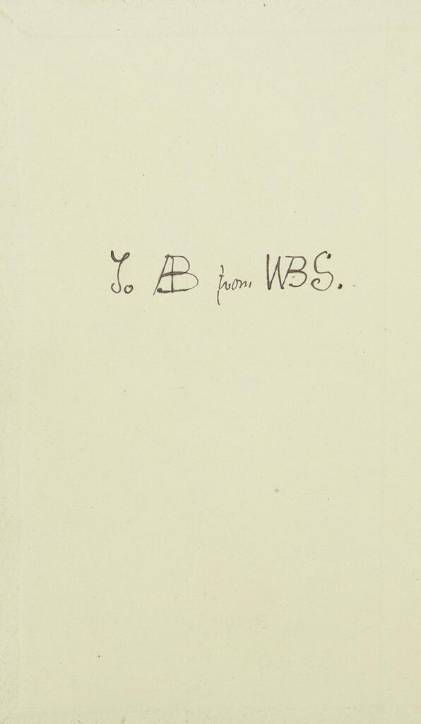 PRESENTATION COPY TO ALICE BOYD.