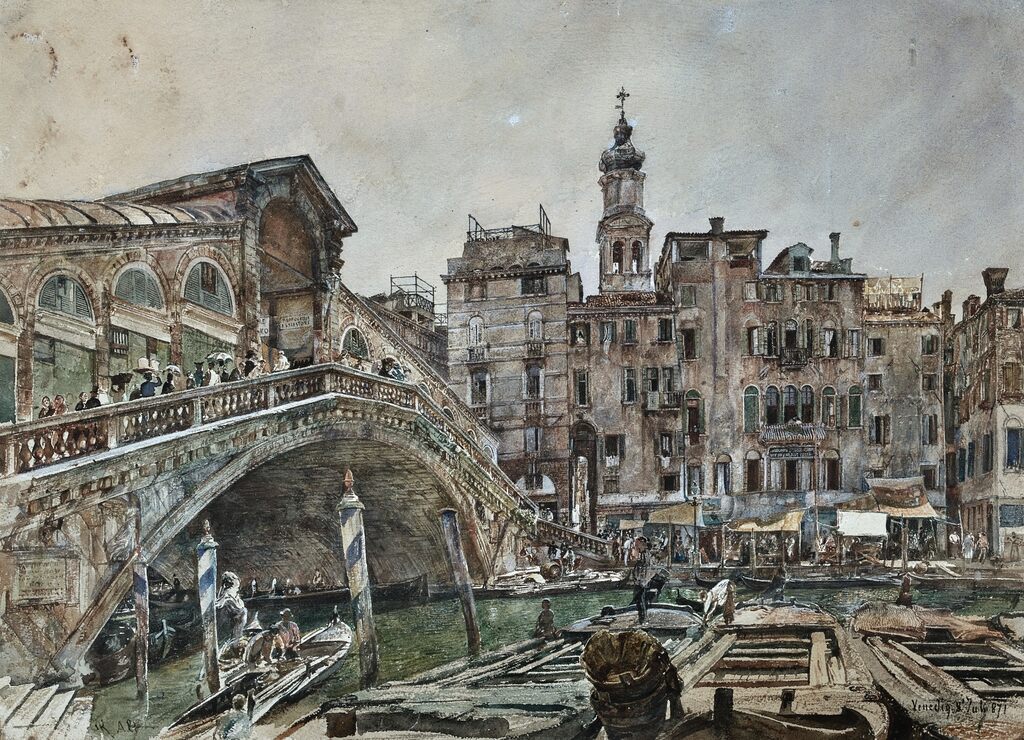 View of the Rialto, Venice