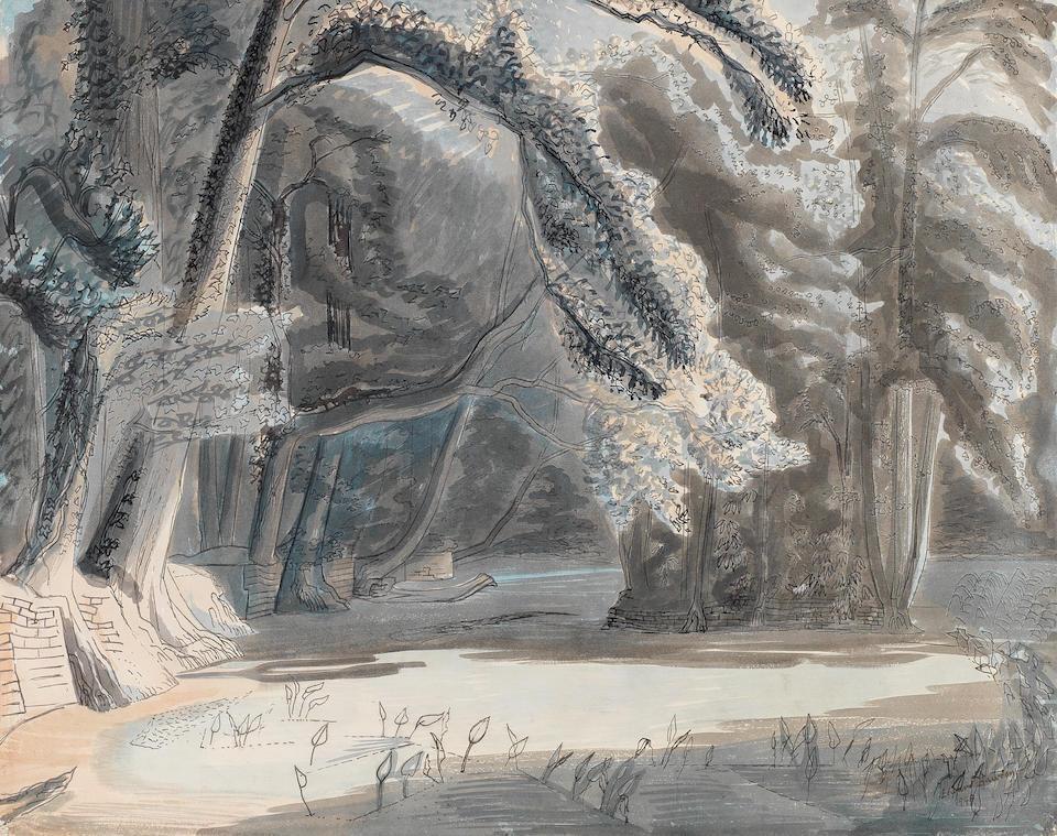 A Lake with Arums