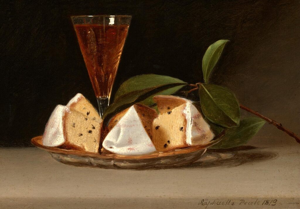 Still Life with Raisin Cake