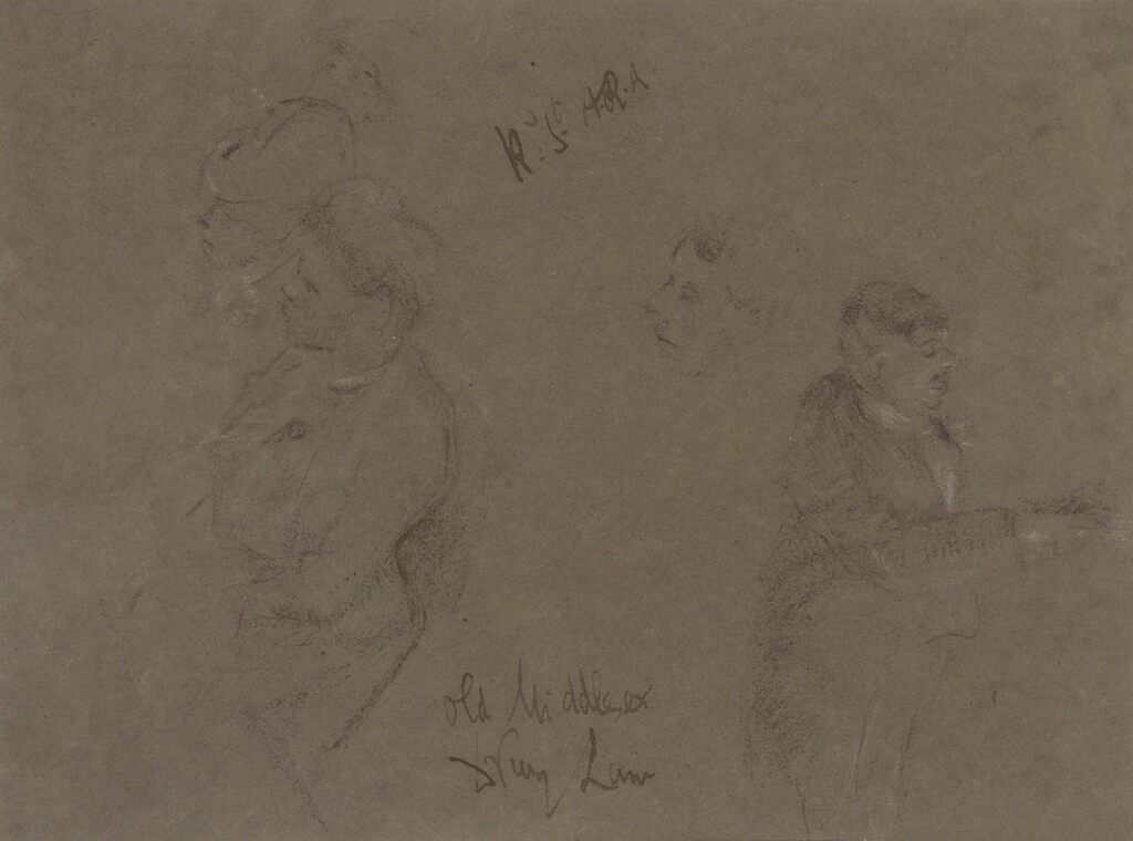 Study of The Old Middlesex, Drury Lane
