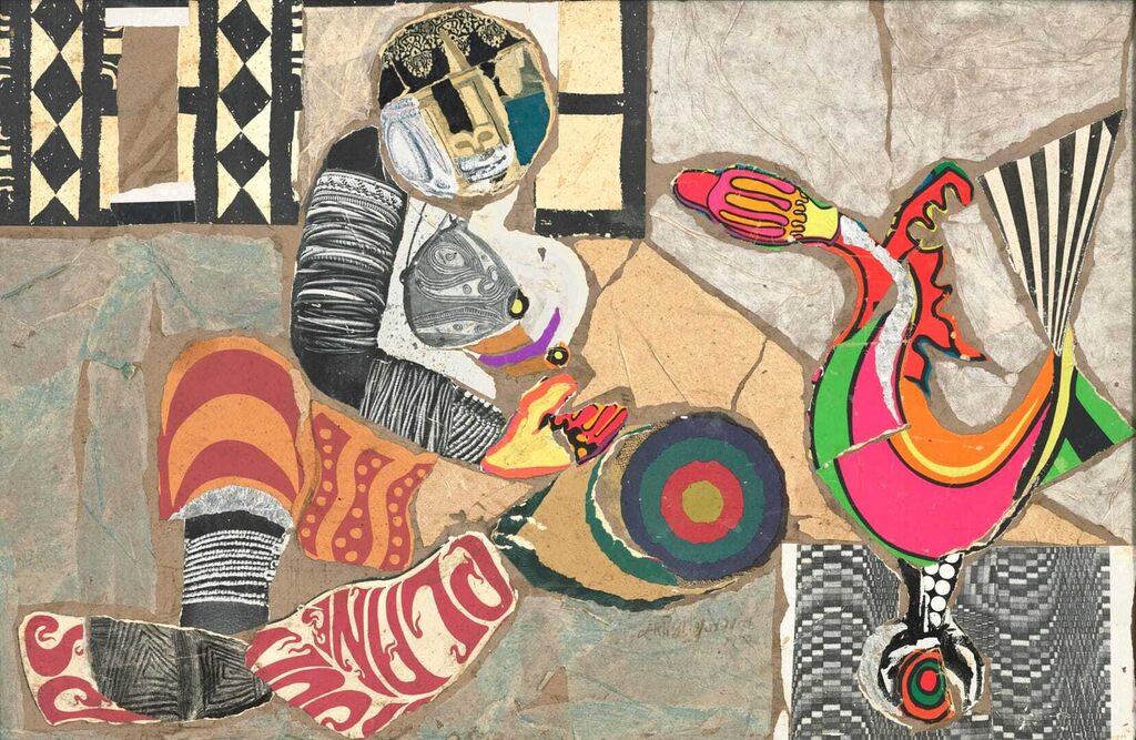 Untitled (Woman and Bird)