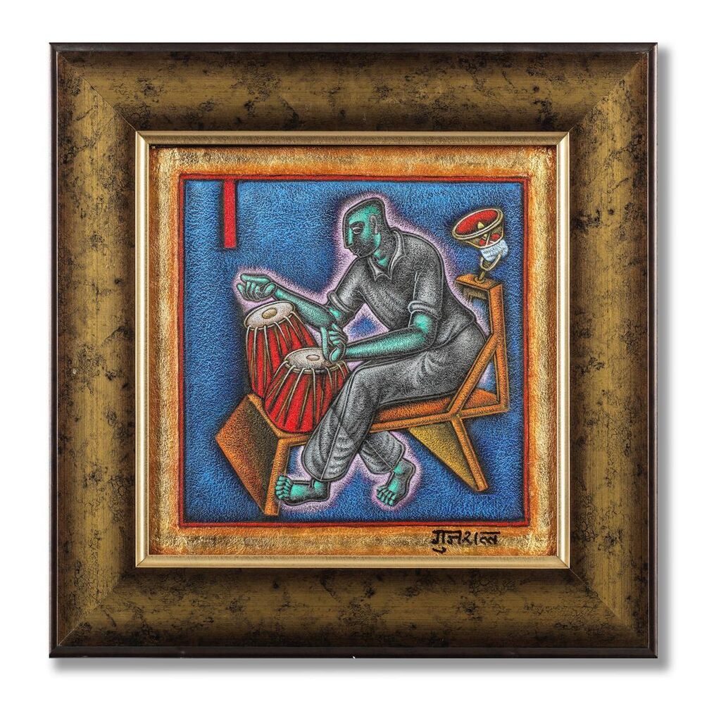 Untitled (Man playing the tabla)