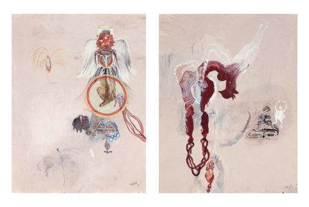 Wings, Veils and Dresses I; Untitled